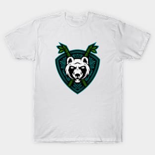 Panda Vector Design Art T-Shirt